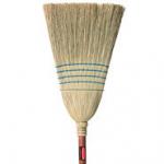 View: 6383 Corn Broom, Warehouse, 1 1/8" dia (2.9 cm) Stained/Lacquered Handle 